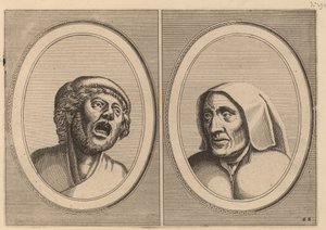 "Hansje Singh im Feld" und "Blaeuwe Aecht" von Johannes and Lucas van Doetechum after Pieter Bruegel the Elder