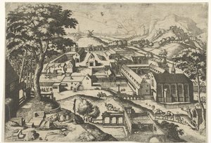 Landschaft mit dem heiligen Hieronymus