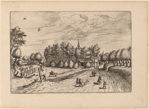 Bauernhof von Johannes van Doetechum, the Elder and Lucas