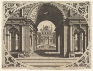 Tafel aus Varie Architecture, ca. 1560