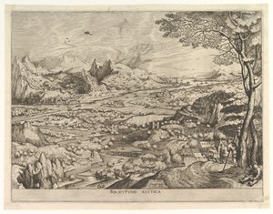 Rustikale Besorgnis Solicitudo rustica aus Die großen Landschaften, ca. 1555-56