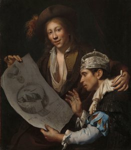 Allegorie auf die französische Invasion von 1672
