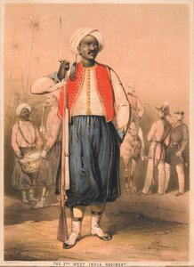 Soldat, 3. Westindisches Regiment von John (after) Brandard