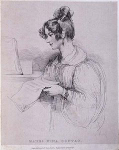 Mademoiselle Nina Sontag, graviert von William Sharp (1803-75)