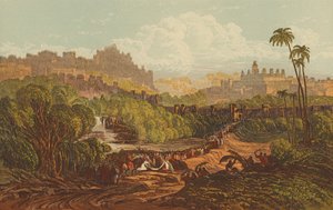 Einzug Christi in Jerusalem von John (after) Martin
