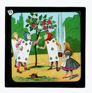 Alice im Wunderland, Farbige Laternenbilder