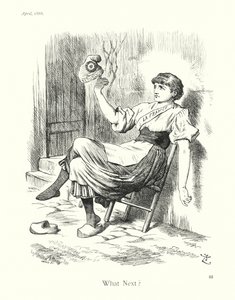 Sir John Tenniel Karikatur: Was kommt als Nächstes? von John (after) Tenniel