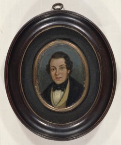 Miniatur: Porträt von Abram Constable (1783-1862), Bruder des Künstlers