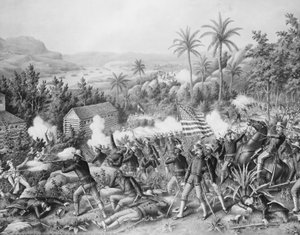 Schlacht von Las Guasimas, 24. Juni von Walter Charles Mills