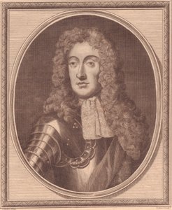 Porträt von James II. von England (1633-1701), Kupferstich von John Goldar (1729-1795) nach einem Gemälde von G Kneller