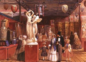 Teil des chinesischen Hofes, die Große Ausstellung