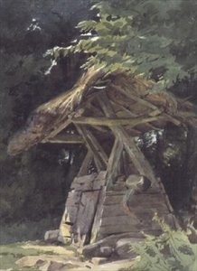 Brunnen in Ruisseauville bei Agincourt von John Absolon