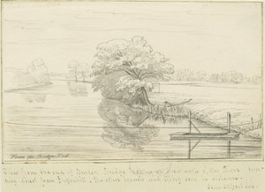 Burton-upon-Trent - Trent Fluss von John Allport
