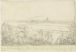 Burton-upon-Trent: Feder- und Tintenzeichnung, undatiert [1799-1854]