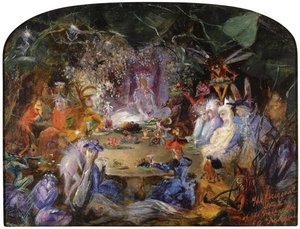 Das Festmahl der Feen, ca. 1858
