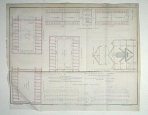 Vorgeschlagene Gebäude für Gefangene unter dem System der Einschließung und Disziplin von Kapitän Machonochie, R.N. von John Arrowsmith