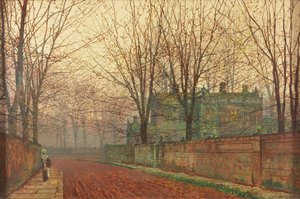 Novembermorgen, Knostrop Hall, Leeds