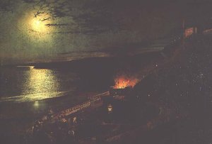 Scarborough: Sic Transit Gloria Mundi von John Atkinson Grimshaw