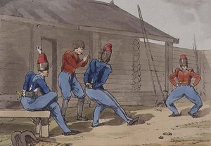 Kosakentanz, Tafel 17 aus Band I von 