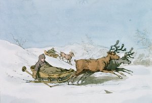 Lapplandschlitten, 1803