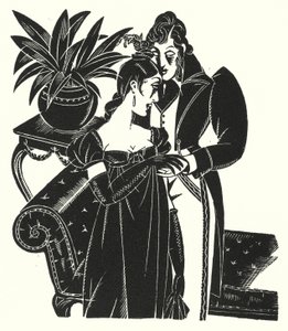 Illustration für Madame Bovary von Gustave Flaubert von John Austen