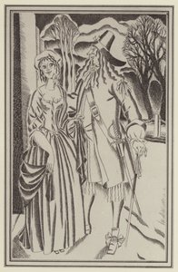 Illustration für Moll Flanders von Daniel Defoe