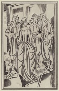 Illustration für Moll Flanders von Daniel Defoe