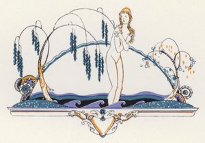 Illustration für "Rogues In Porcelain", Eine Sammlung von Gedichten aus dem 18. Jahrhundert