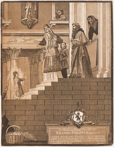 Darstellung der Jungfrau im Tempel, nach Tizian (rechtes Blatt)