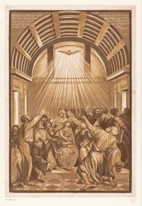 Ausgießung des Heiligen Geistes von John Baptist Jackson