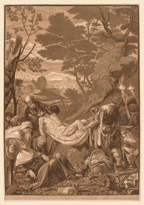 Venetianische Serie: Grablegung Christi von John Baptist Jackson
