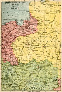 Osteuropäisches Kriegstheater, 1914-1918, um 1920
