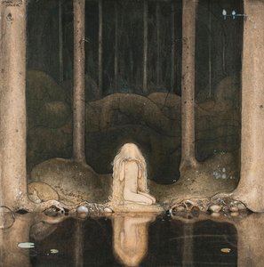 Prinzessin Tuvstarr blickt nostalgisch auf das Wasser des Sees