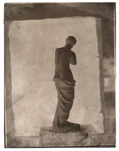 Ohne Titel [Stillleben mit einer Statuette der Venus von Milo], 1852-53