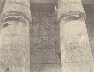 Médinet Habou, Palast von Ramsès Méïamoun, linke Wand