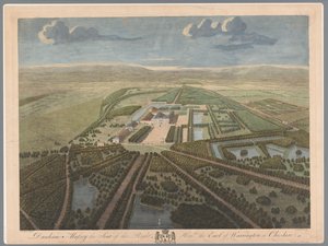 Ansicht von Dunham Massey in Cheshire von John Boydell