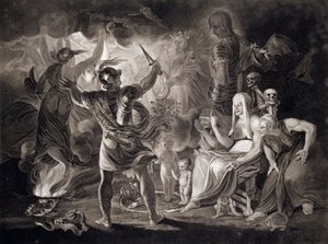 Macbeth, die drei Hexen und Hekate, 1805