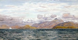 Lock Linnhe, nahe Oban, Schottland von John Brett