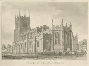 Barton under Needwood Kirche von John Buckler