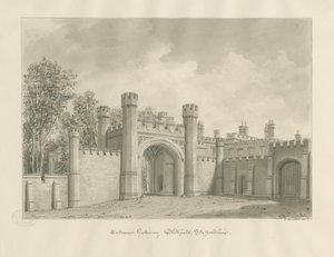 Blithfield Hall von John Buckler