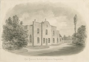 Brewood Grammar School von John Buckler