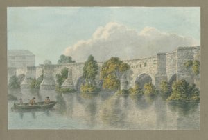 Burton-upon-Trent Brücke und Stadt
