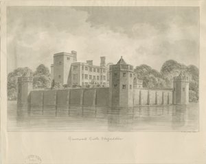 Caverswall Castle von John Buckler