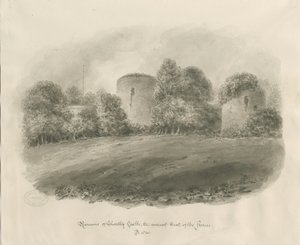 Chartley Schloss von John Buckler