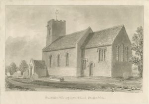 Gayton Kirche, 1841