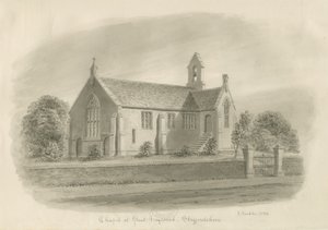 Great Haywood Kapelle von John Buckler