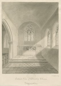 Innenraum der Bradley Kirche