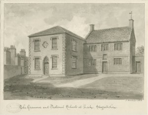 Leek Stadt - Gymnasium von John Buckler