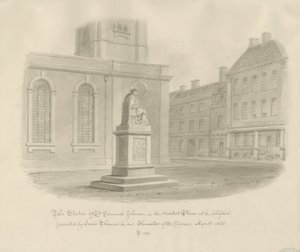 Lichfield - Marktplatz von John Buckler