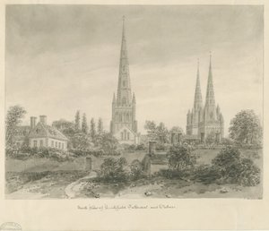 Lichfield Kathedrale - Nordansicht